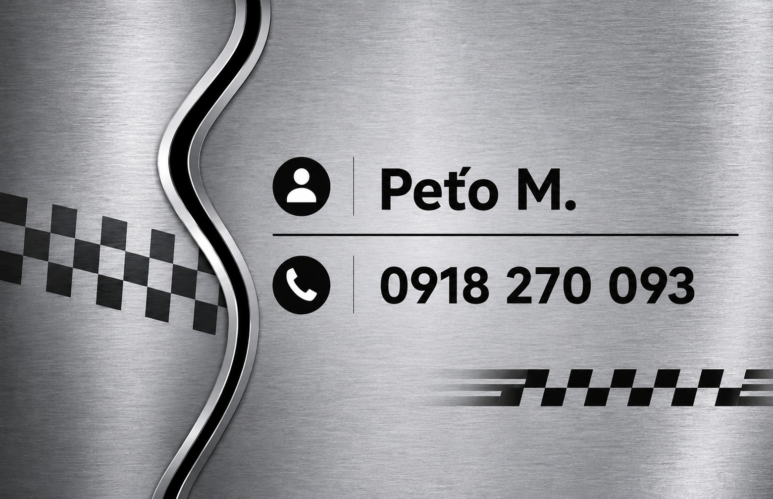 Kontakt Tvoje TAXI – Peťo M.